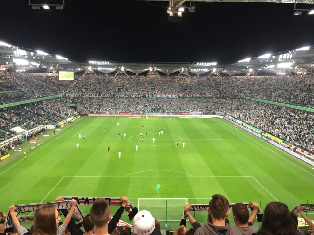 ambiance Legia Varsovie