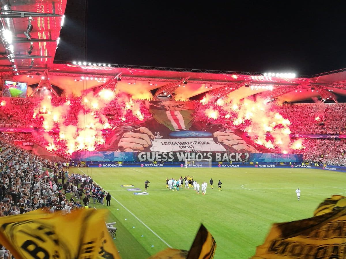 Ambiance Legia Varsovie