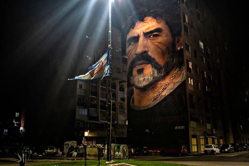 Fresque Diego Maradona Naples