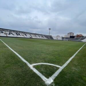 Vue pelouse Stadion Partizan