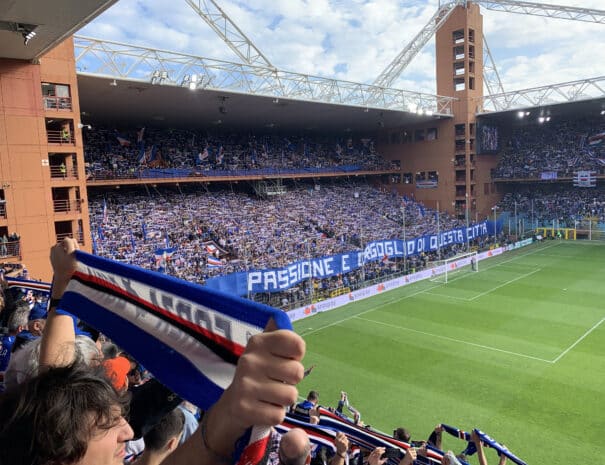 Ambiance Sampdoria derby della lanterna