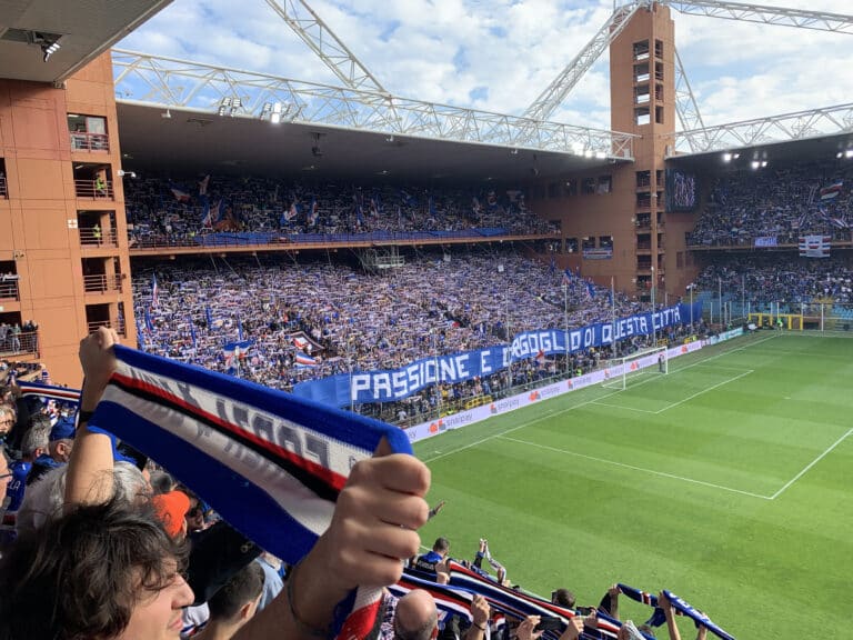Ambiance Sampdoria derby della lanterna