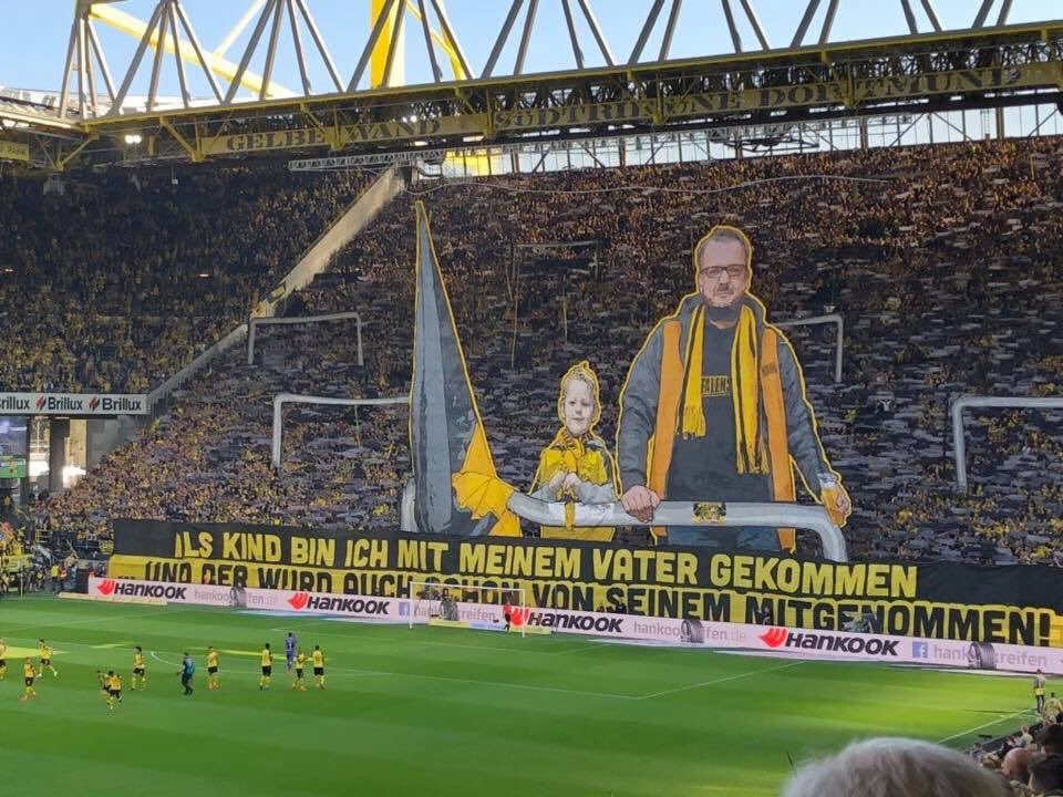 bvb pere en fils signal iduna park westfalenstadion