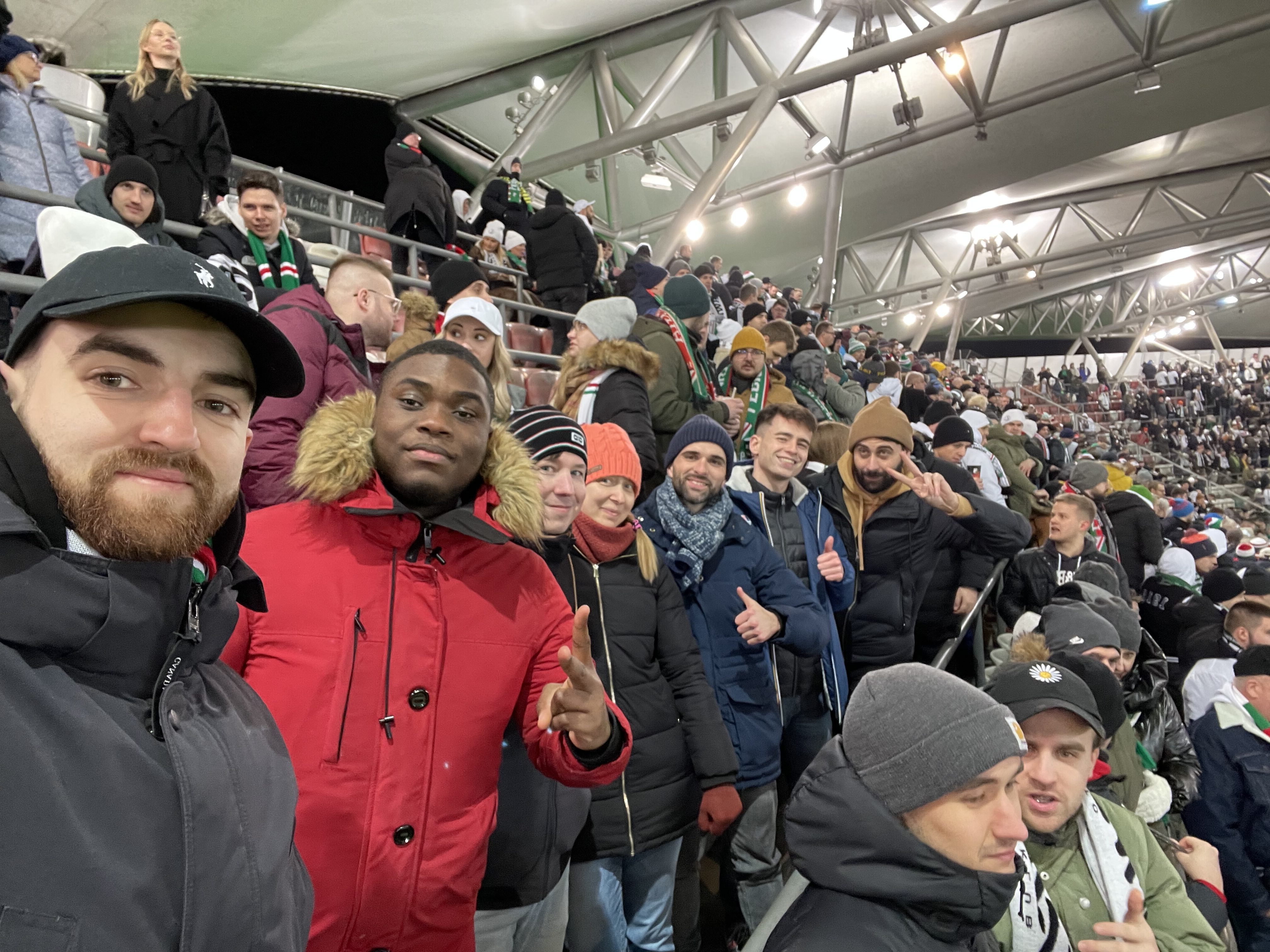 weekend foot de groupe legia Varsovie