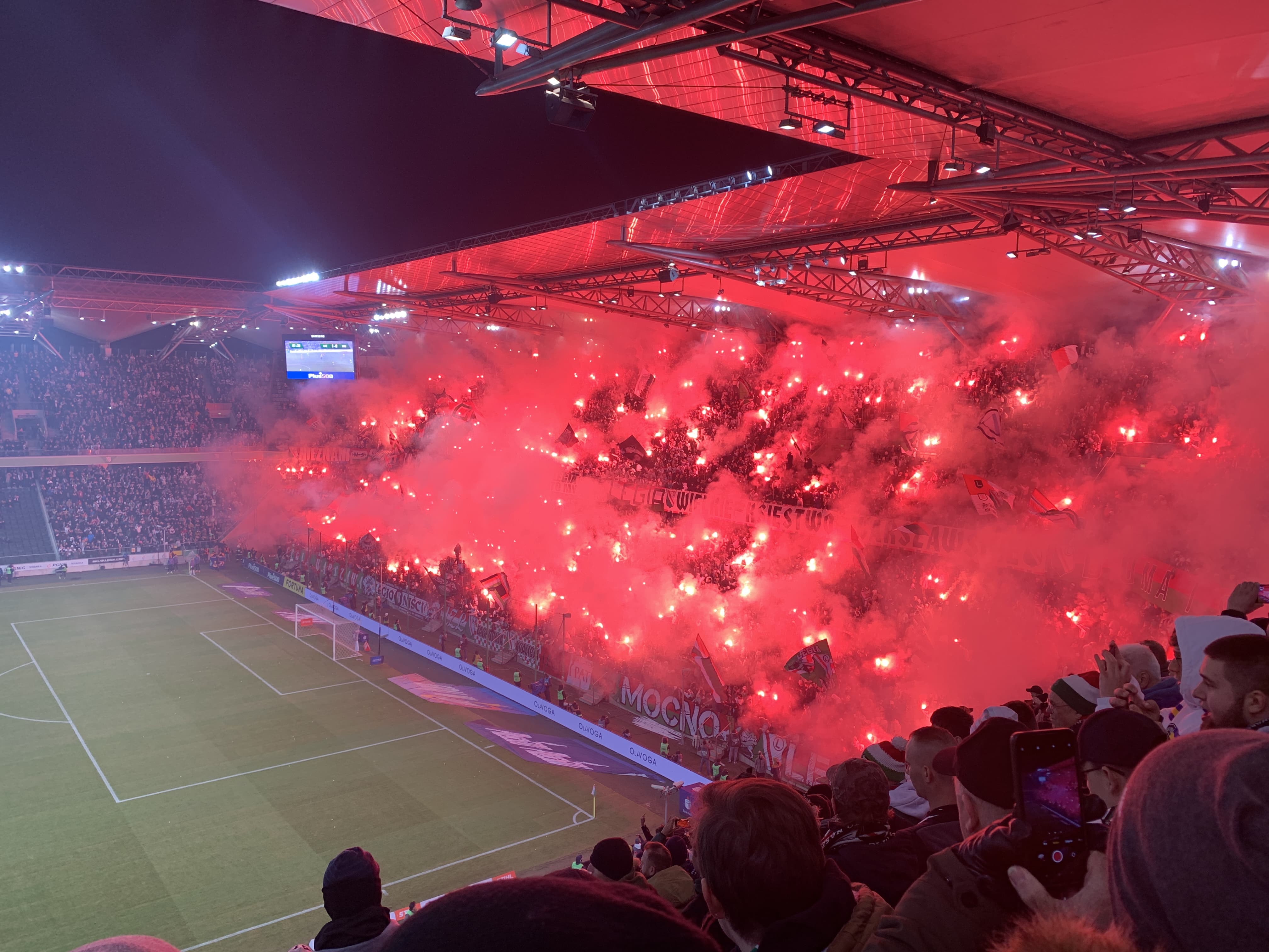 ambiance legia varsovie weekend foot