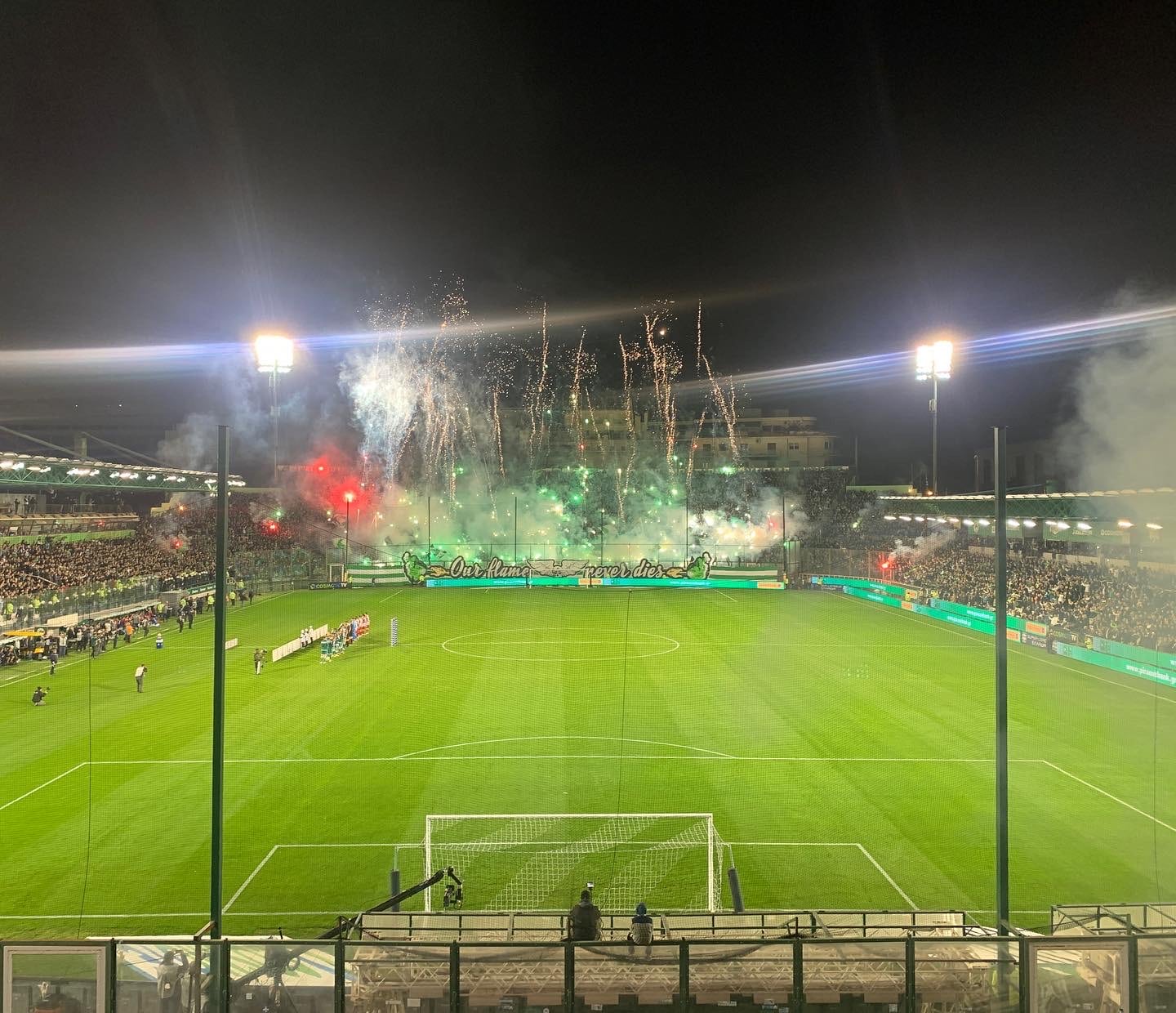 ambiance panathinaikos weekend foot athènes