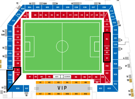 plan stade