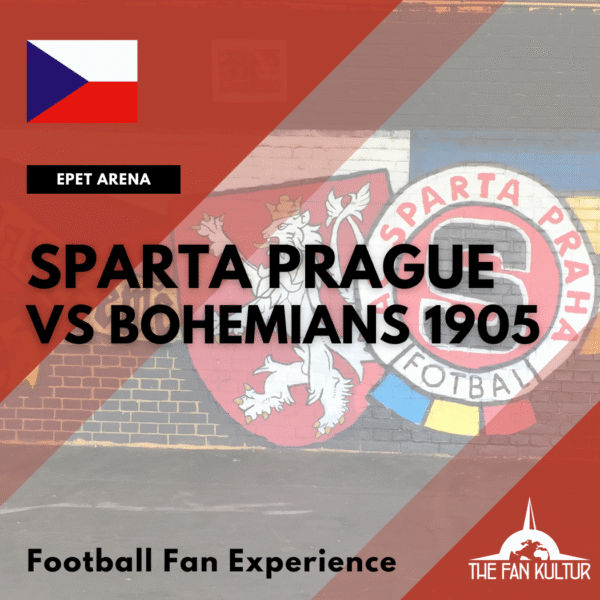Weekend foot avec The Fan Kultur Sparta Prague bohemians 1905