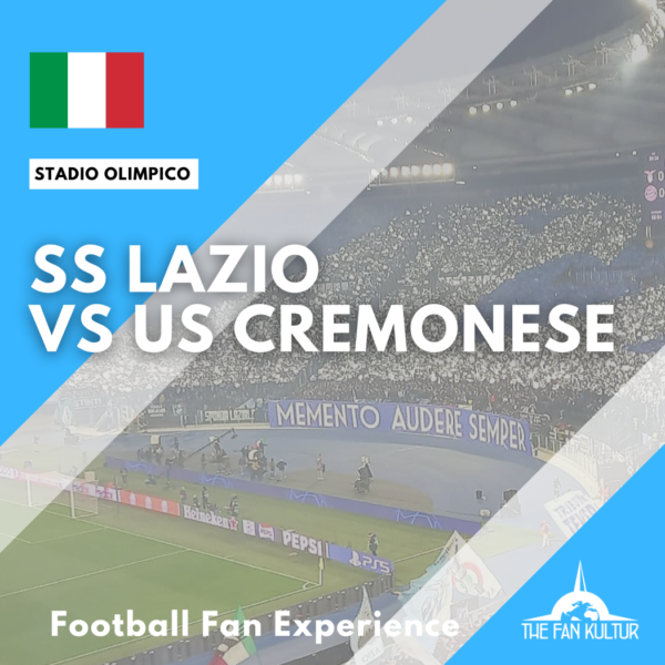weekend foot à Rome Lazio place stadio olimpico agence de voyages The Fan Kultur cremonese