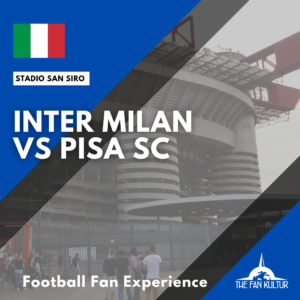 weekend foot inter milan place san siro the fan kultur agence de voyage foot pisa sc