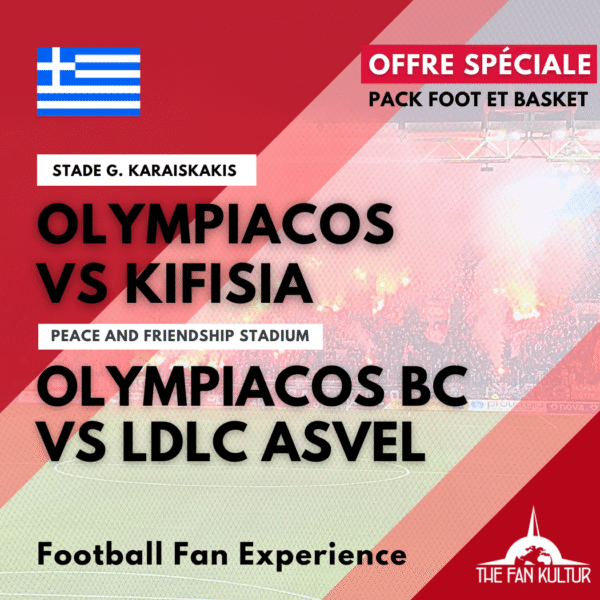 weekend foot basket athènes Olympiacos organisé the fan kultur