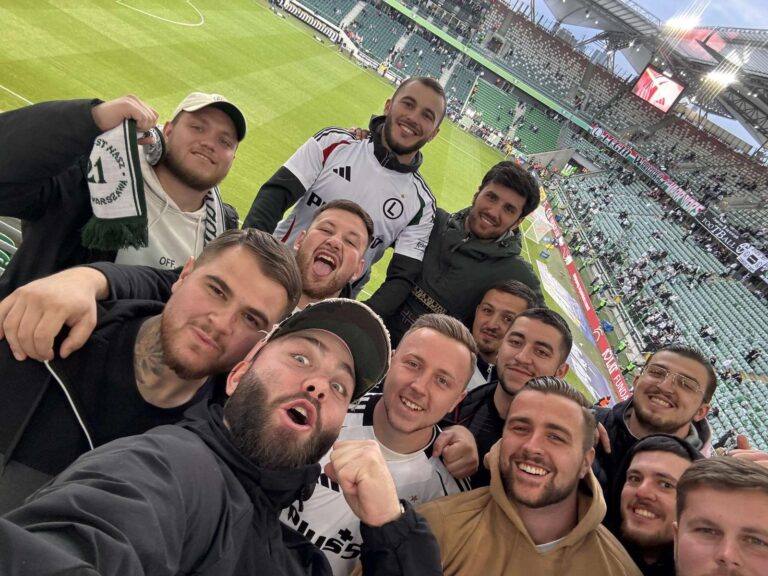 voyage foot organisé au legia varsovie avec The Fan Kultur