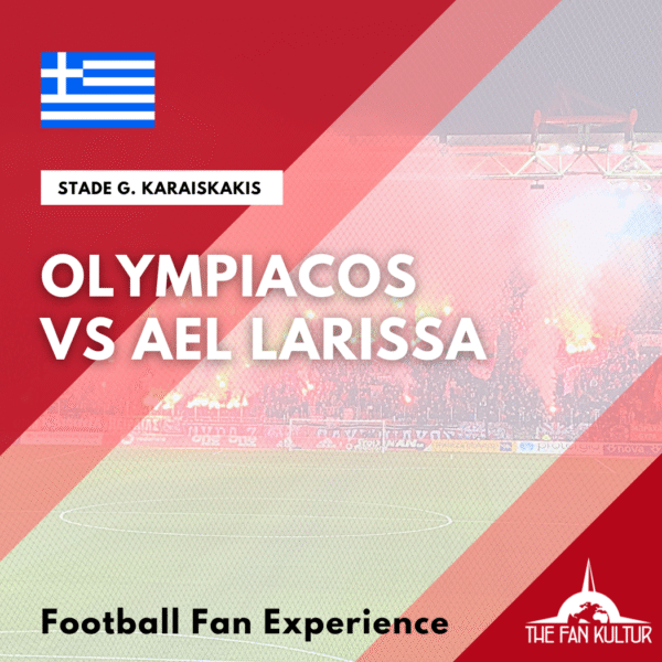 weekend foot Olympiacos ael Larissa Athènes Karaiskakis stadium avec the fan kultur