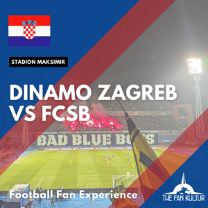 Weekend foot Dinamo Zagreb avec The Fan Kultur agence de foot organisé en croatie ticket fcsb bucarest