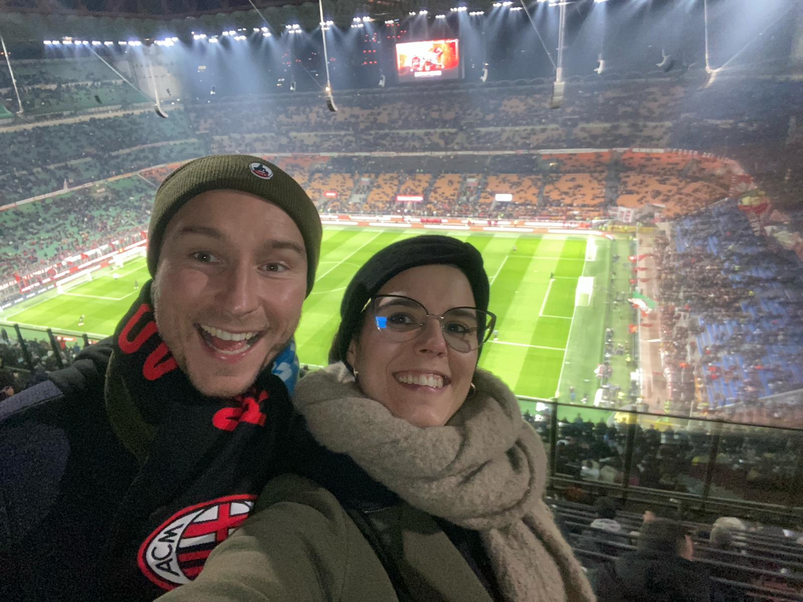 weekend foot milan ac san siro idée cadeau foot Noël couple