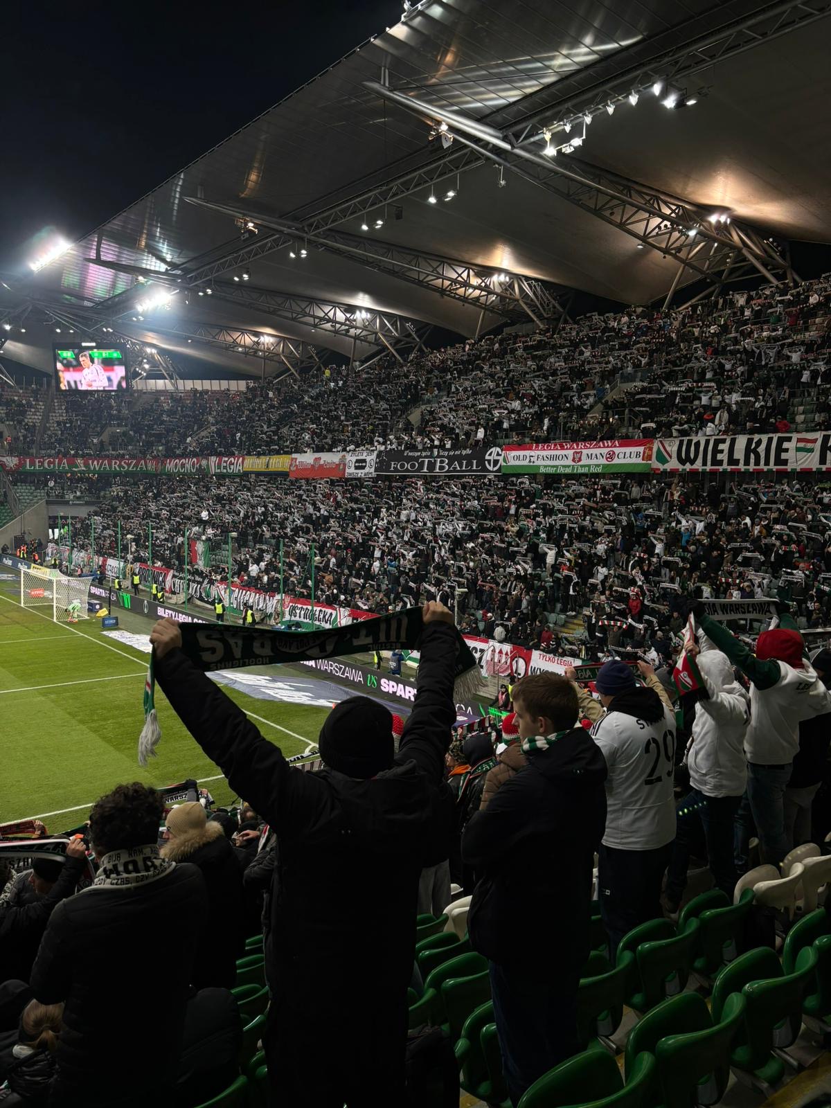 voyage foot organisé au legia varsovie avec The Fan Kultur