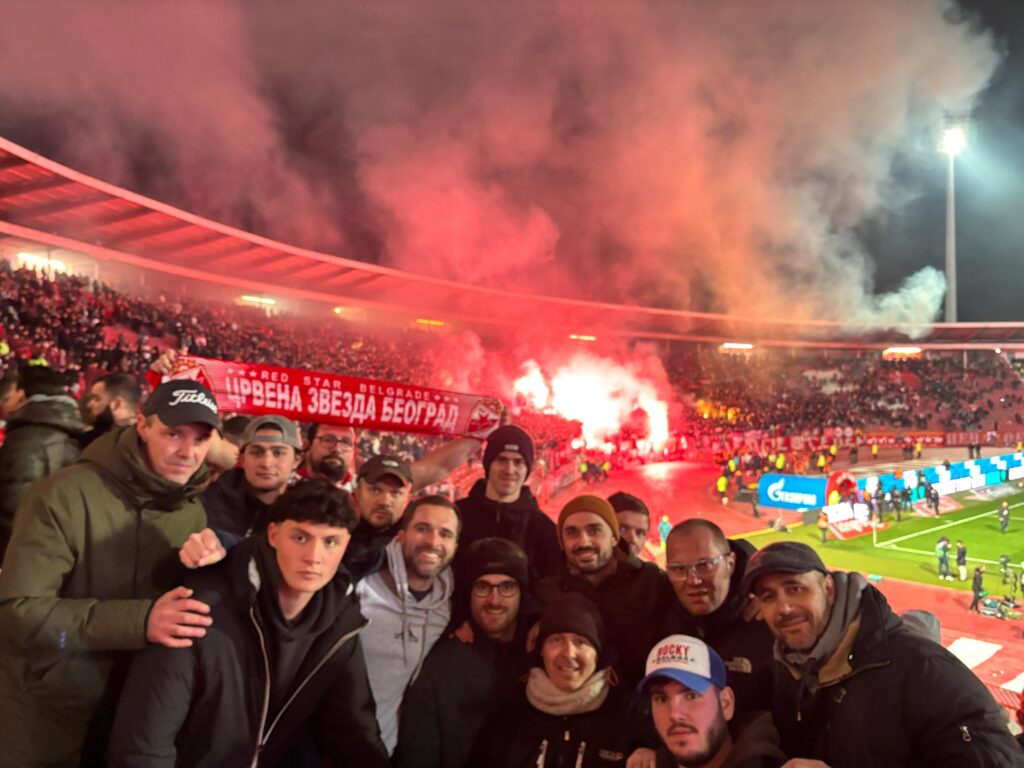 weekend foot à belgrade pour le derby éternel etoile rouge partizan avec the fan kultur agence de voyages foot