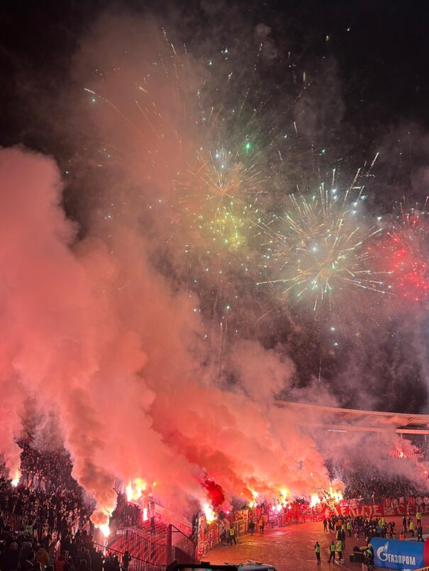 weekend foot Belgrade derby eternel Etoile Rouge de Belgrade Partizan Serbie The Fan Kultur