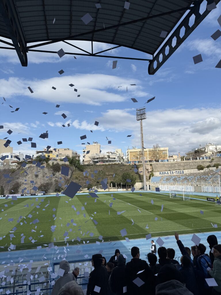 weekend foot à Athènes Athens Kallithéa avec the fan kultur agence de voyages foot