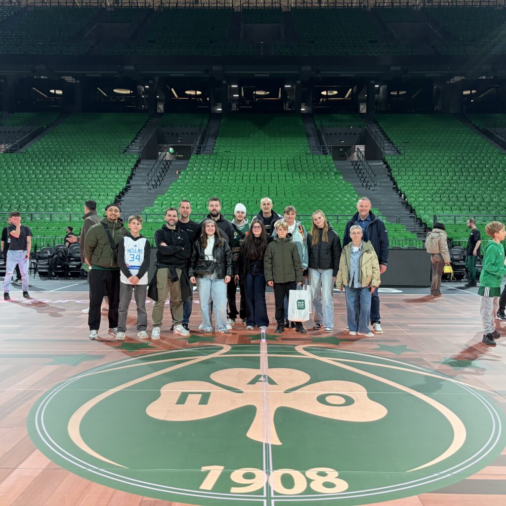 weekend basket à Athènes Panathinaikos euroleague avec the fan kultur agence de voyages foot