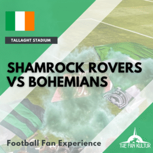 weekend foot Dublin Irlande the fan kultur Shamrock Rovers