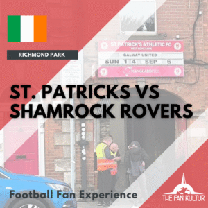 weekend foot Dublin Irlande the fan kultur Shamrock Rovers