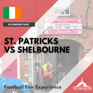 weekend foot Dublin Irlande the fan kultur Shamrock Rovers