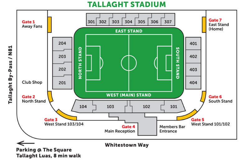 plan stade