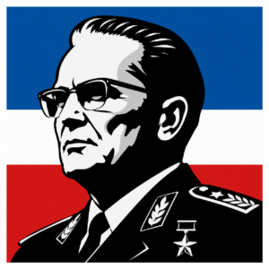 Maréchal tito Yougoslavie IA