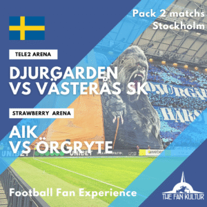 weekend foot en suède grosse ambiance djurgarden et aik agence de voyage foot the fan kultur
