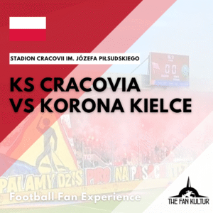 KS Cracovia Korona Kielce weekend foot en pologne avec the fan kultur agence de voyages foot