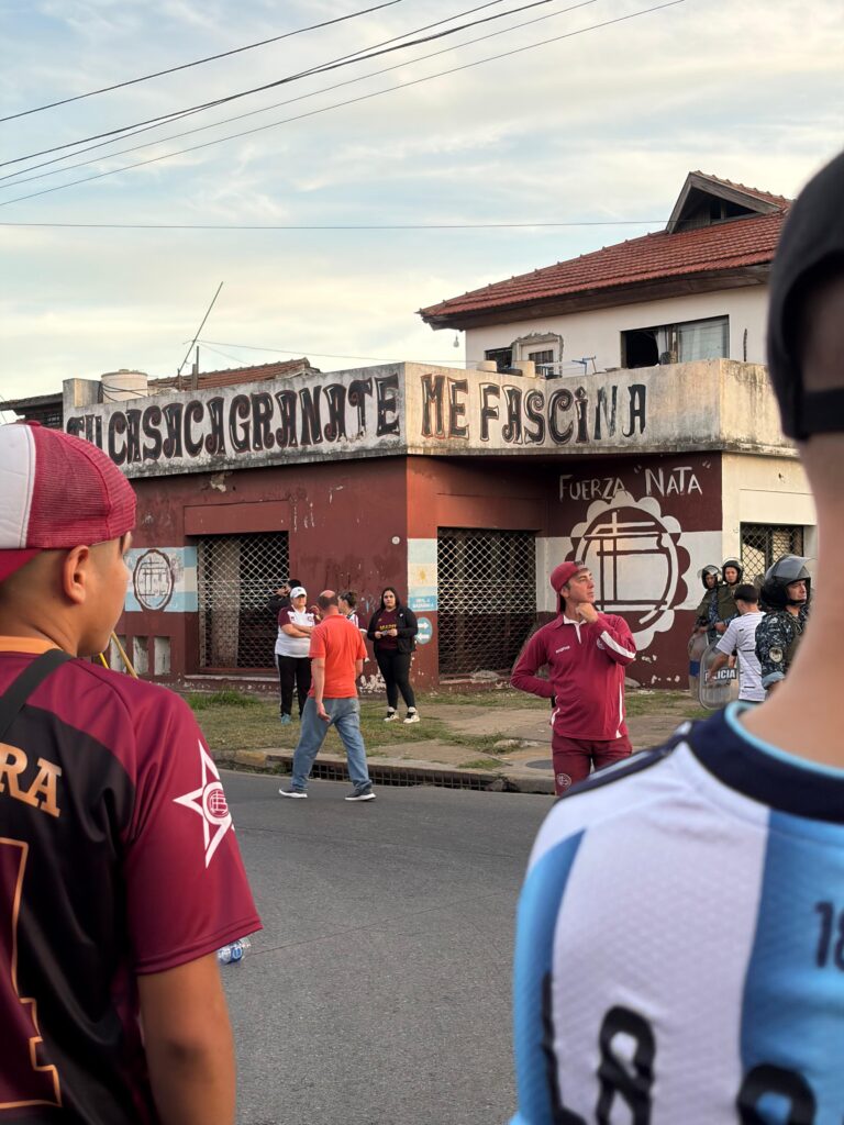 weekend foot en Argentine Lanus avec the fan kultur agence de voyages foot