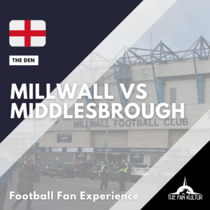 Millwall weekend foot Londres avec the fan kultur en championship Middlesbrough