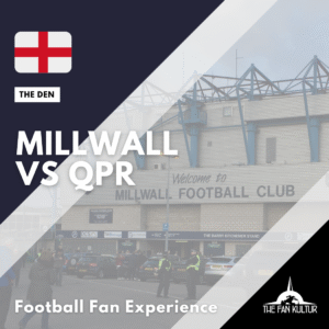 Millwall weekend foot Londres avec the fan kultur en championship Queens Park Rangers