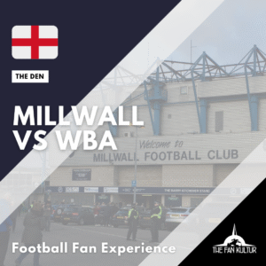 Millwall weekend foot Londres avec the fan kultur en championship West Bromwich Albion