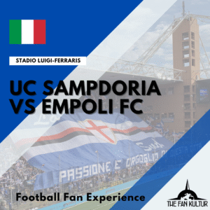 weekend foot à Gênes Sampdoria place agence de voyages The Fan Kultur