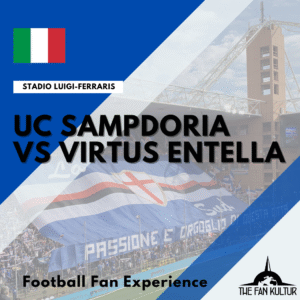 weekend foot à Gênes Sampdoria place agence de voyages The Fan Kultur