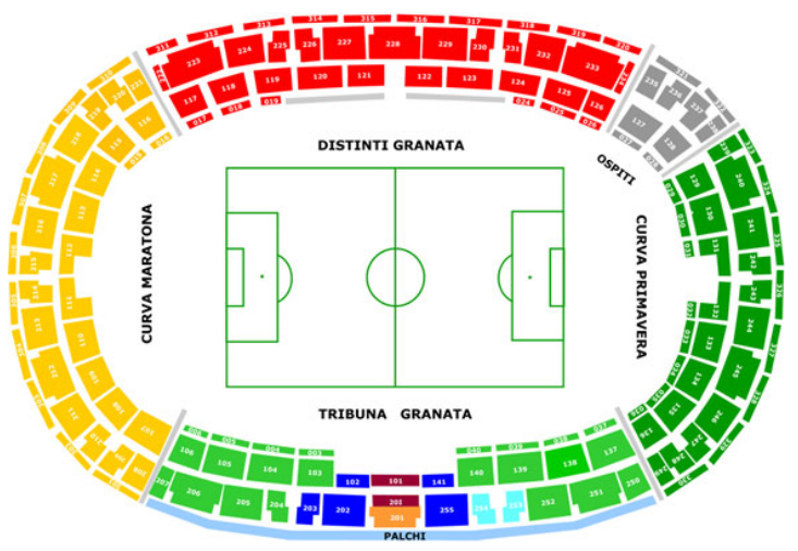 plan stade