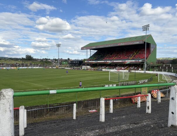 weekend foot à Belfast avec the fan kultur glentoran fc