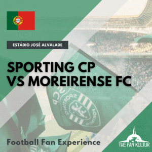Sporting Moreirense FC weekend foot au Portugal Libsonne avec the fan kultur agence de voyages foot