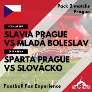 Weekend foot Slavia Prague et Sparta Prague avec The Fan Kultur