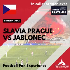 Weekend foot à Prague avec The Fan Kultur et Stadium Traveller slavia prague