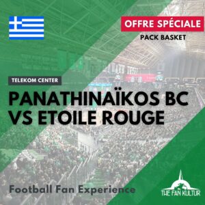Weekend basket euroleague ticket panathinaikos Etoile Rouge Belgrade avec the fan kultur agence de voyages basket Panathinaïkos EuroLeague