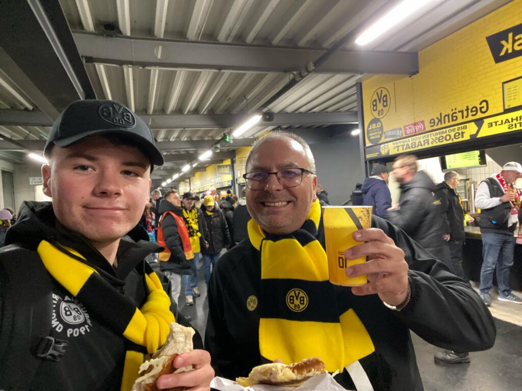 Séjour foot The Fan Kultur Dortmund Père fils