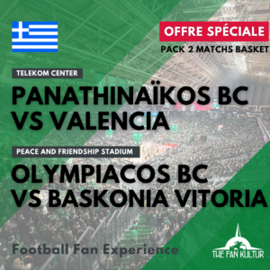 weekend basket euroleague à athènes olympiacos baskonia vitoria et Panathinaïkos valencia voyage basket organisé