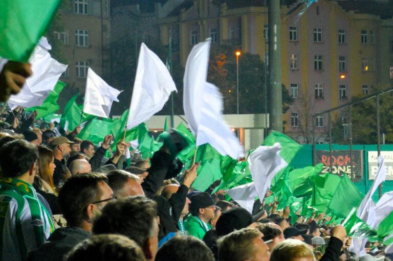 voyage foot à Prague avec the fan kultur Bohemians 1905